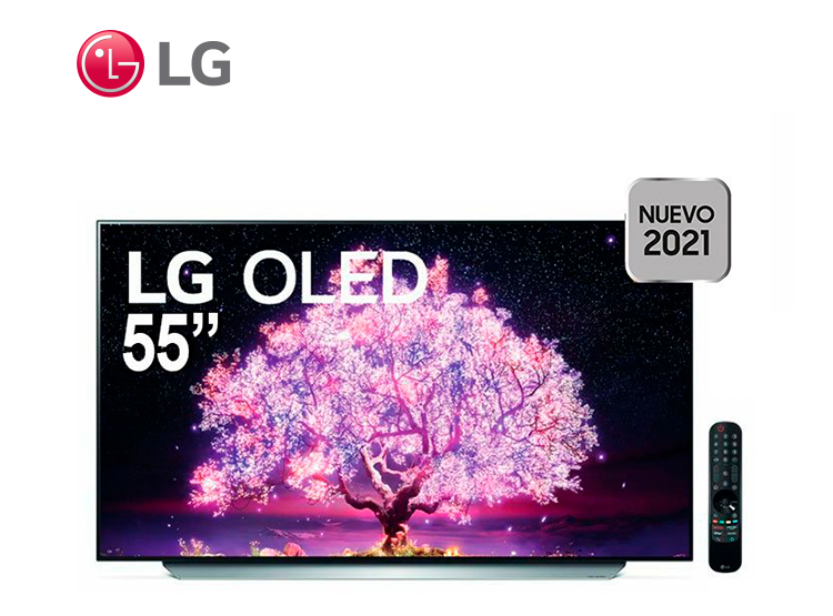 TELEVISOR LG OLED 4K 55 SMART TV CON THINQ AI OLED55C1PSA
